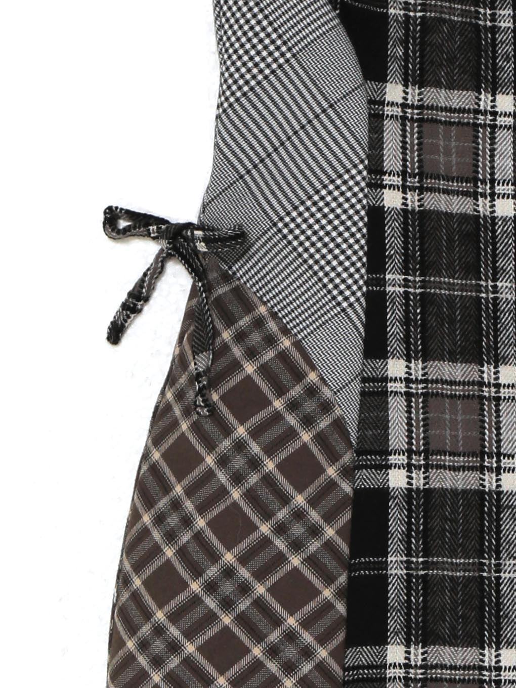 Khy check mini dress