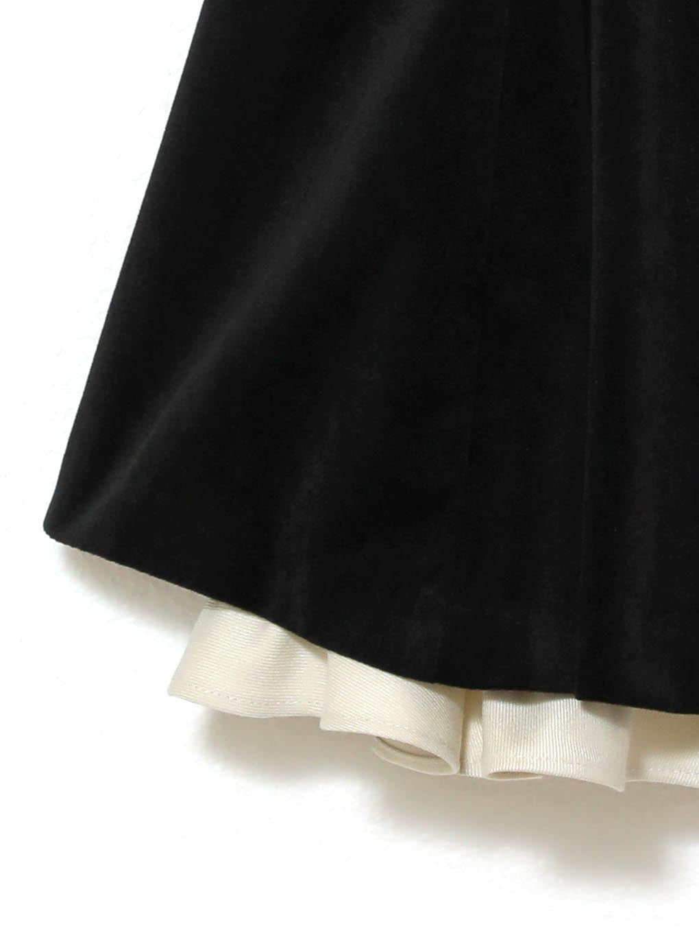 ANDMARY】Daisy velour mini dress