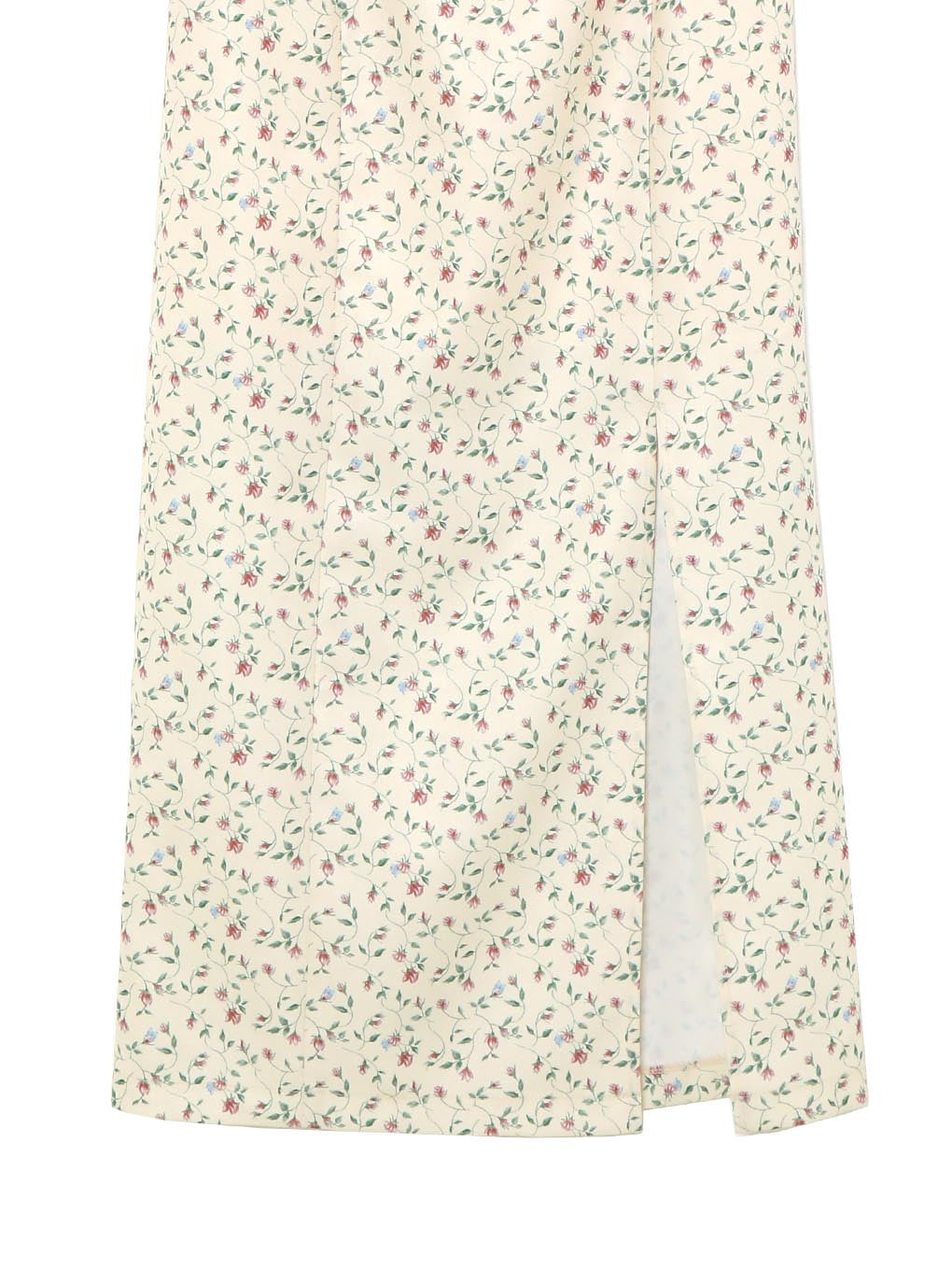 Flora ribbon long dress