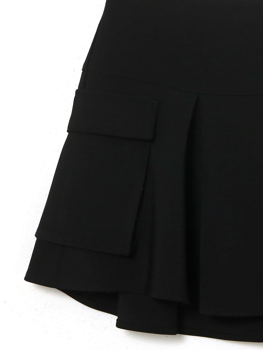 Nina flare mini skirt