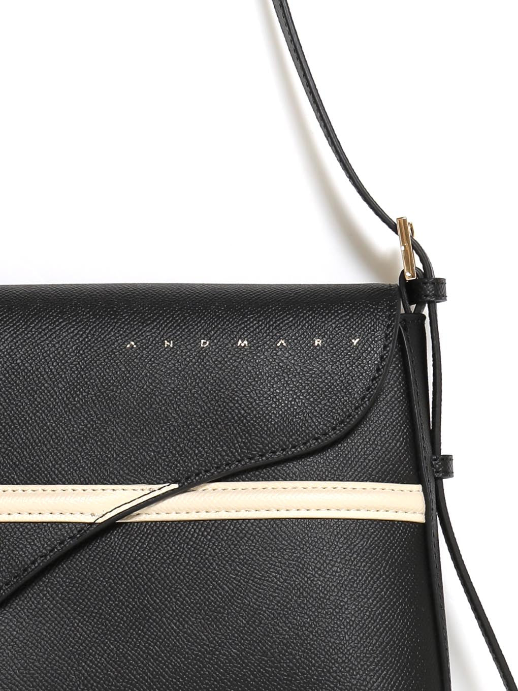 Valentine ribbon leather bag