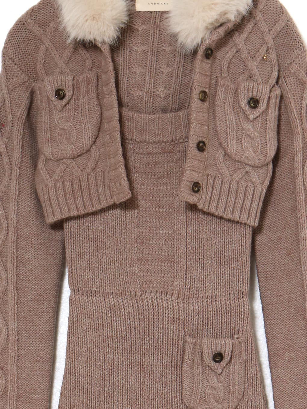 ANDMARY】Nara hood set dress