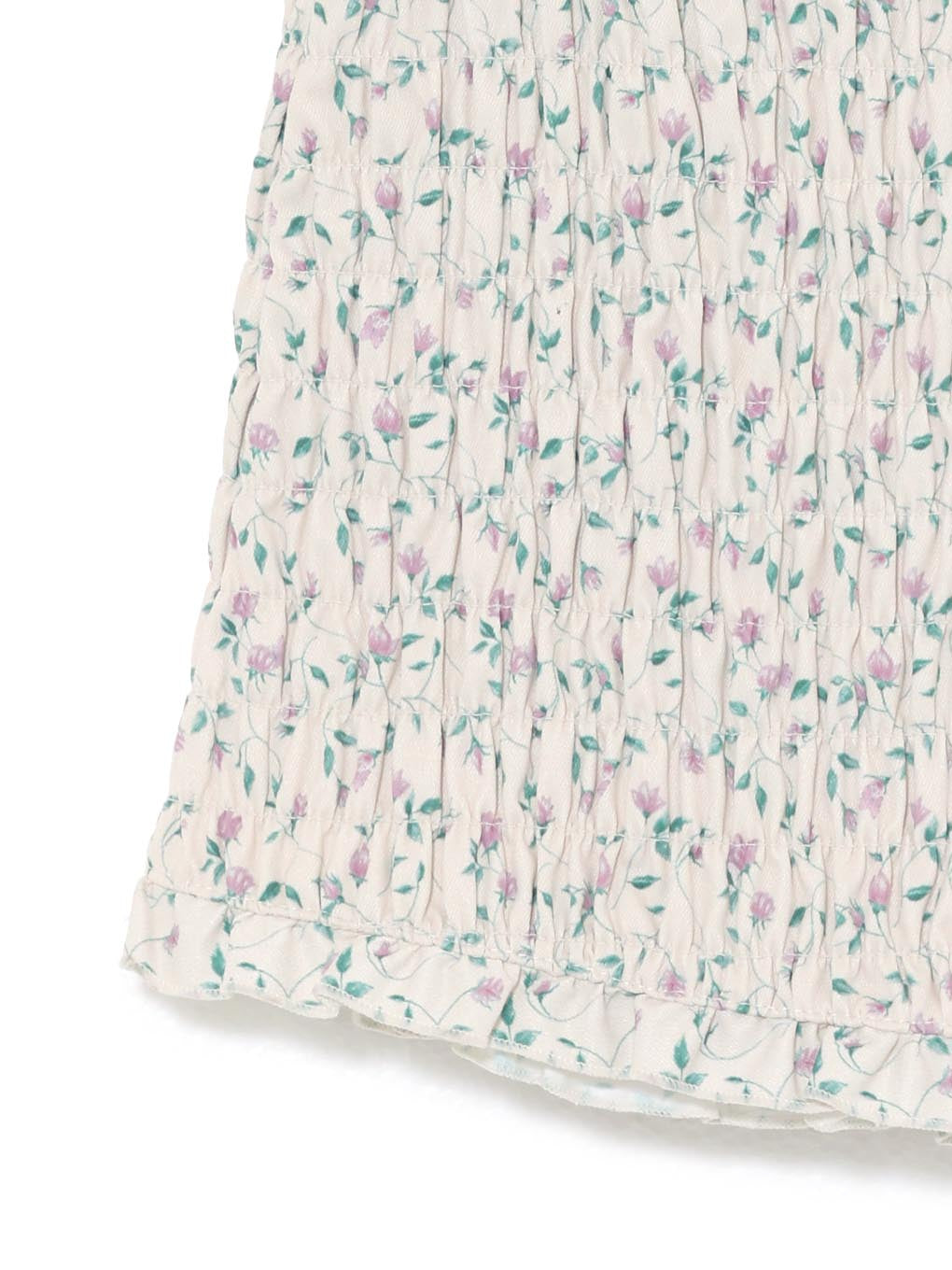 ANDMARY】Flora ribbon mini dress