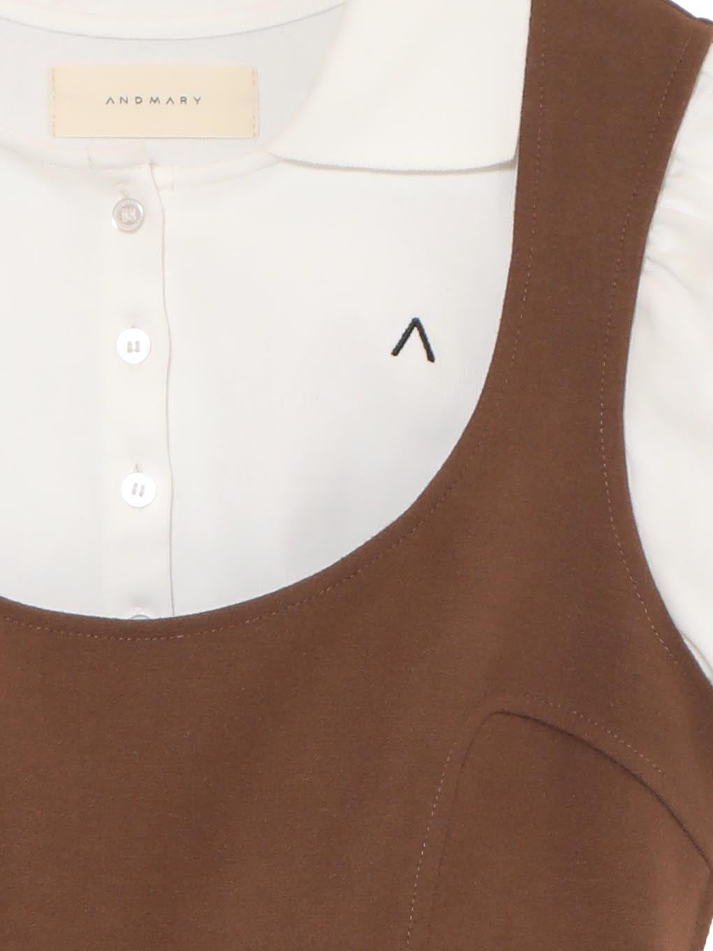 ANDMARY】Sara shirts set mini dress