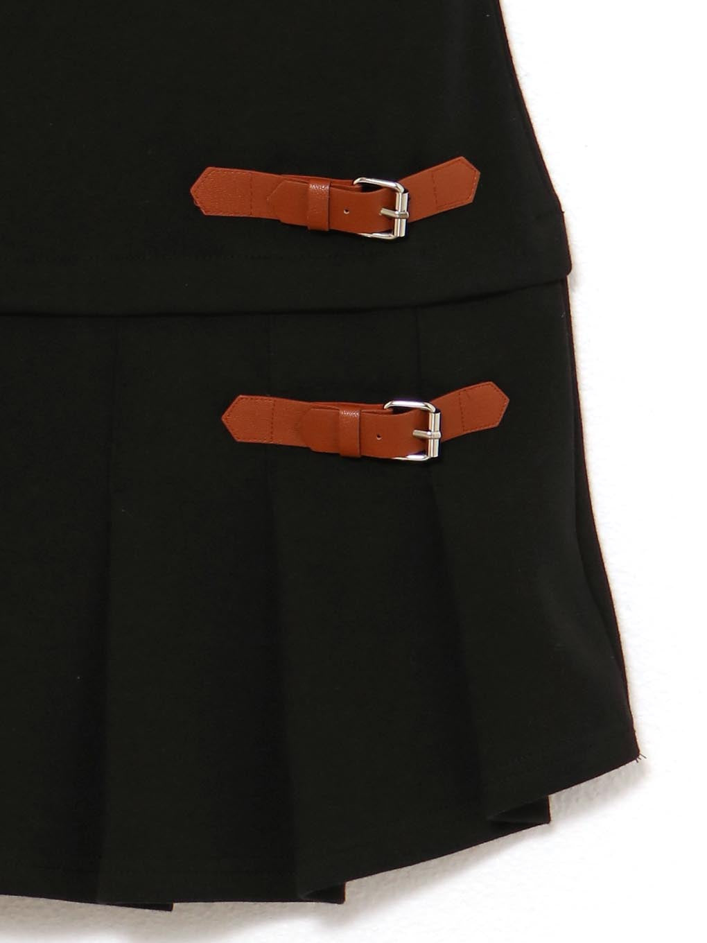 Luna pleats mini dress