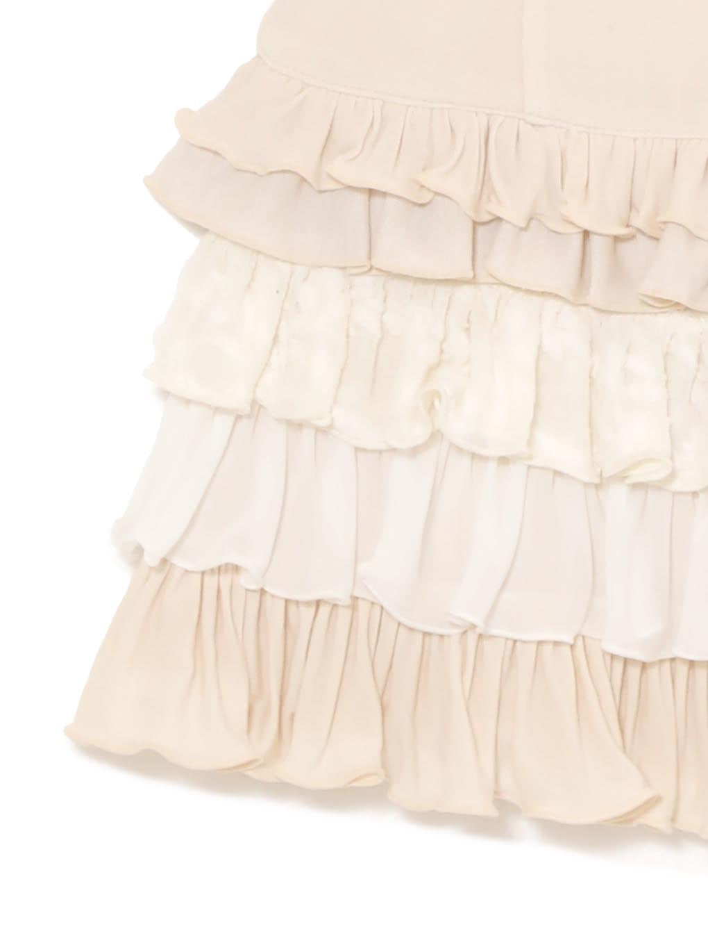Mew frill set mini dress