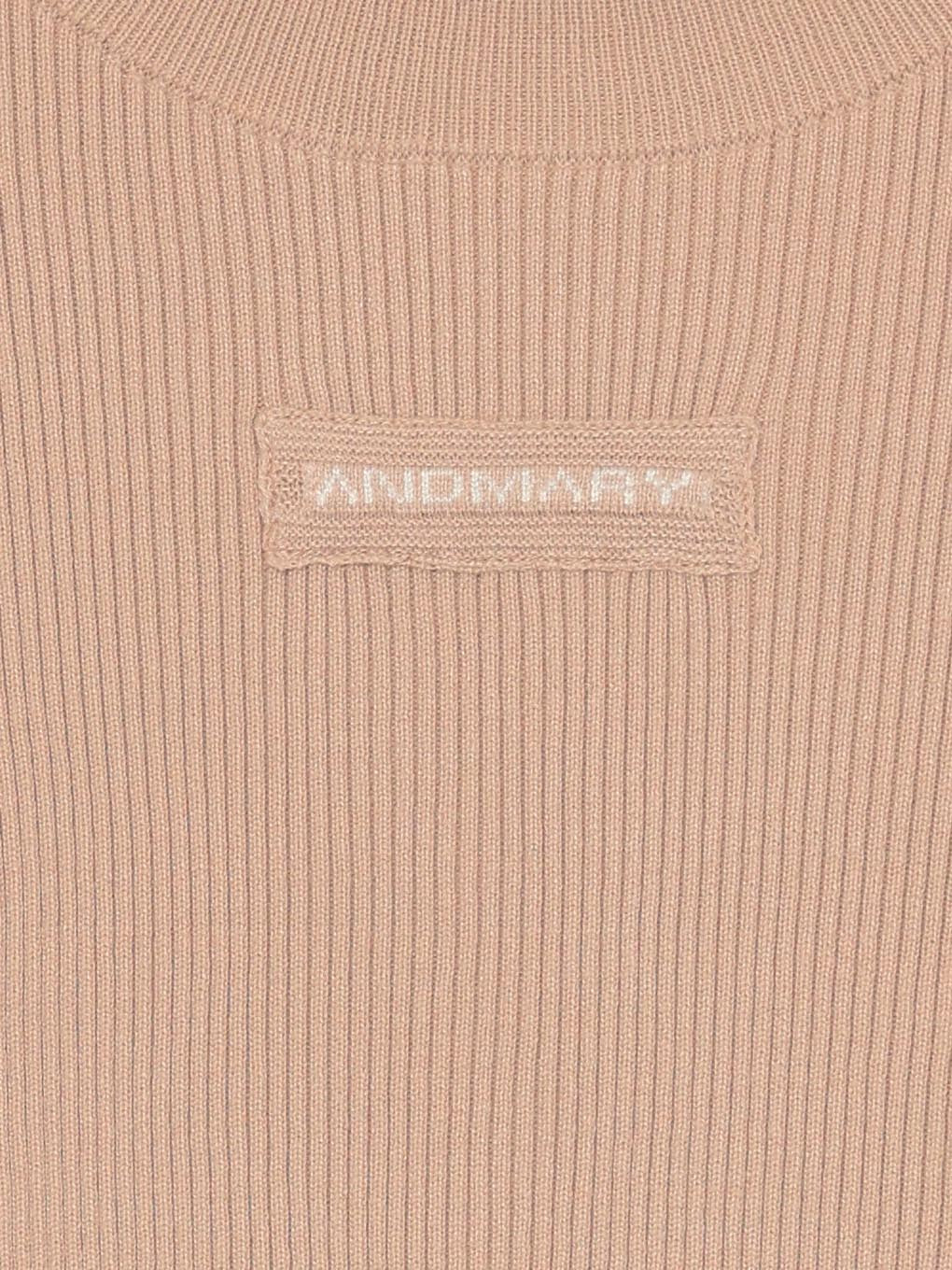 Jacquard turtleneck tops