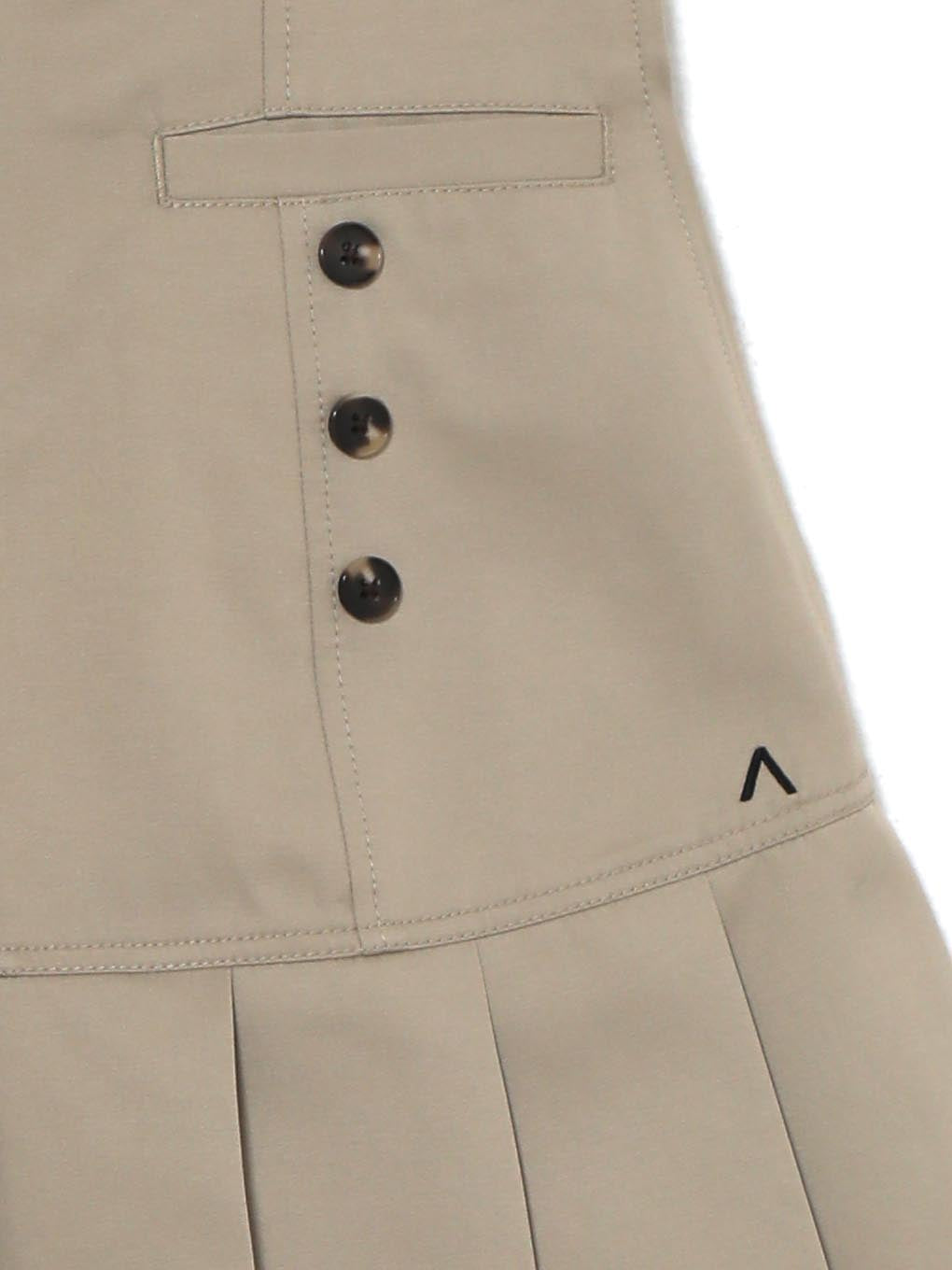 ANDMARY】Judy pleats salopette set up