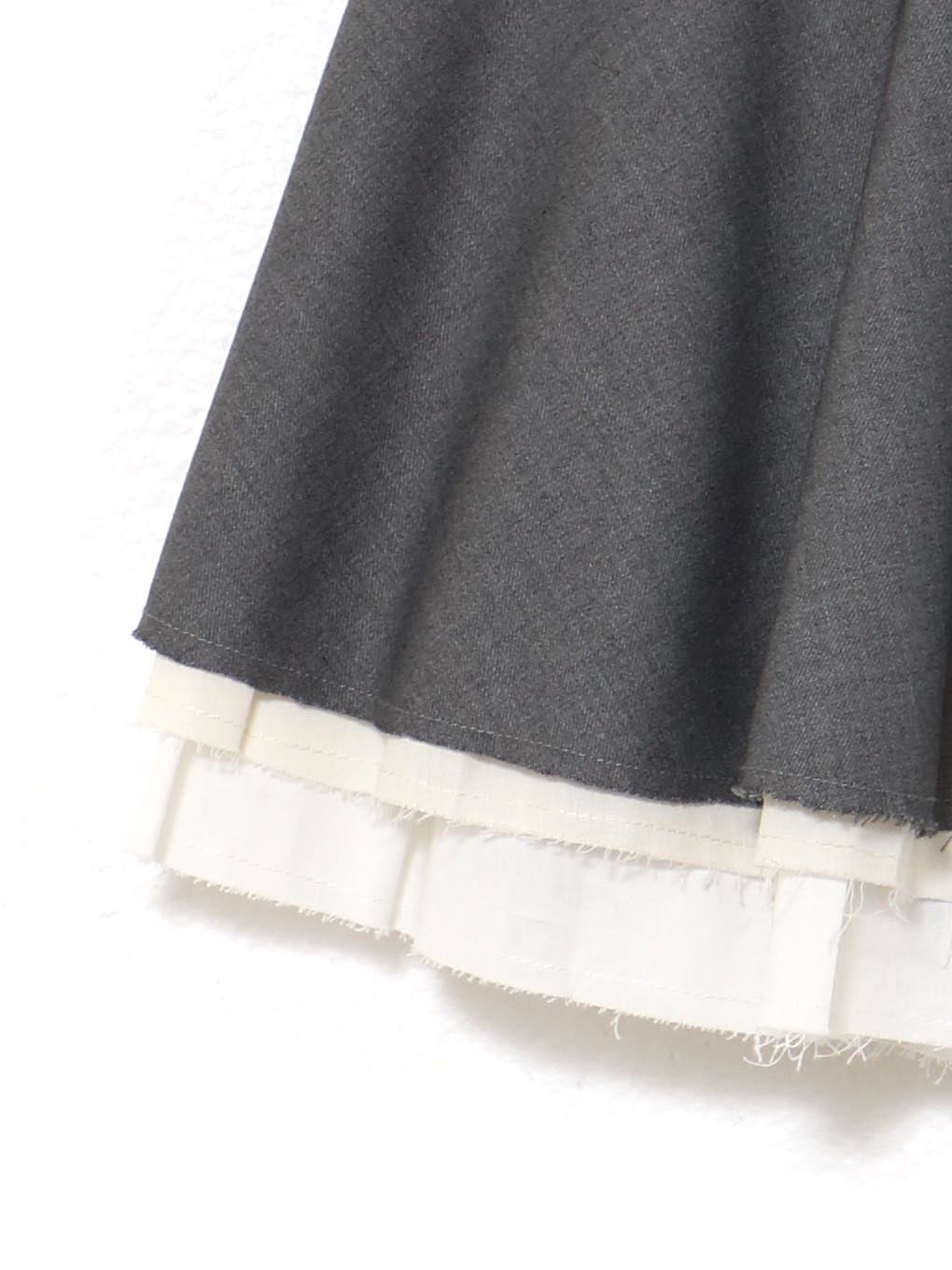 Chuchu flare mini skirt