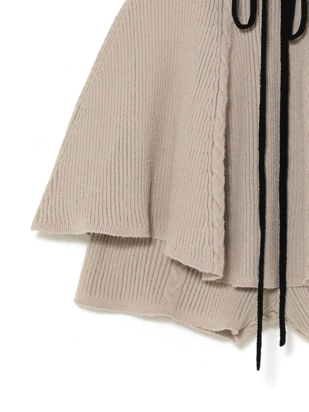 Ellie peplum knit set up