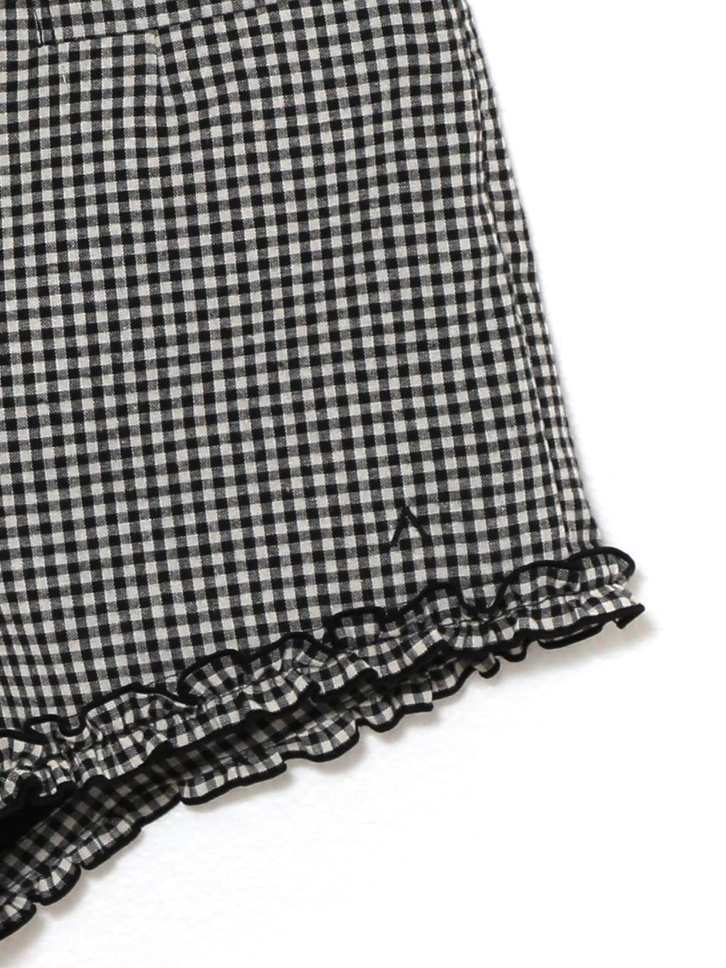 パンツ ANDMARY Dorothy gingham check ANDMARY】Dorothy gingham check set up