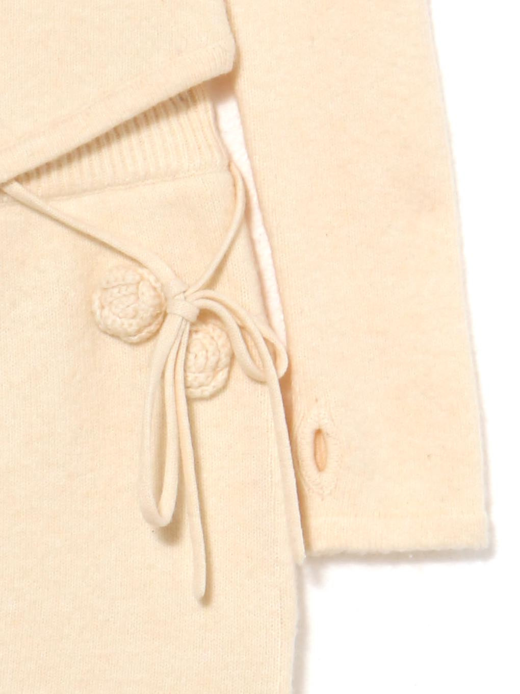 andmary Flora knit tops ベージュ andmary Flora knit tops beige Flora knit tops andmary