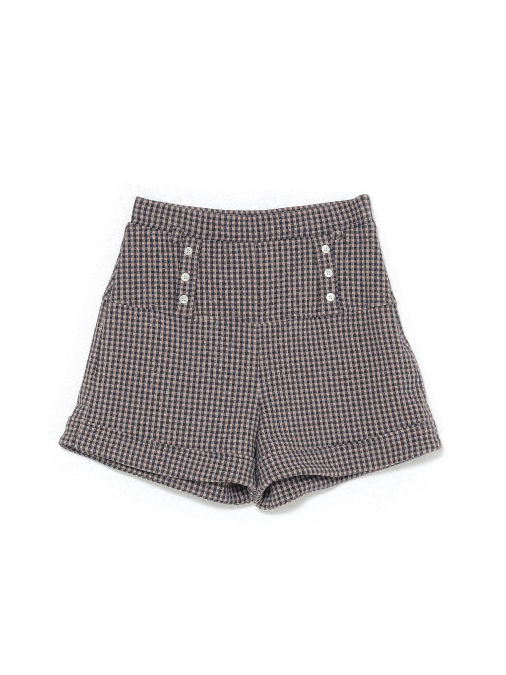 ANDMARY】Polo gingham check set up