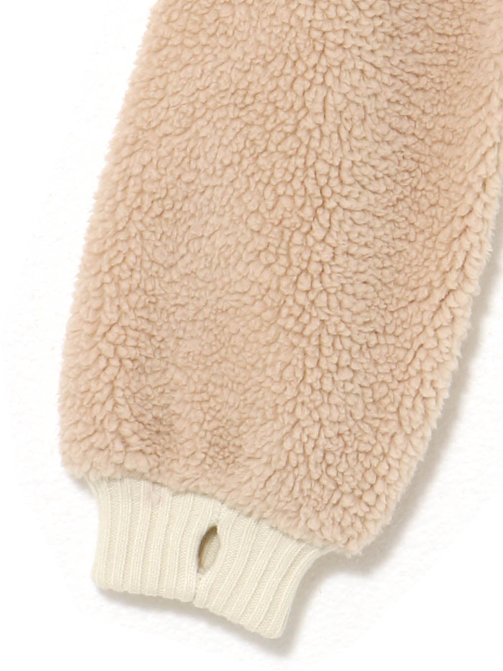 ANDMARY】Fluffy zip up jacket