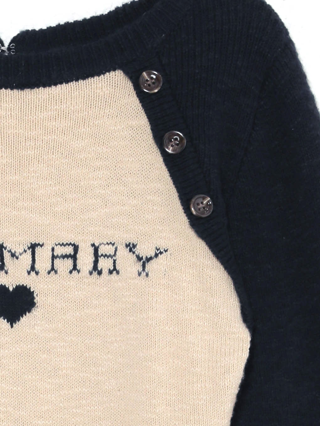 ANDMARY】Dot logo raglan tops