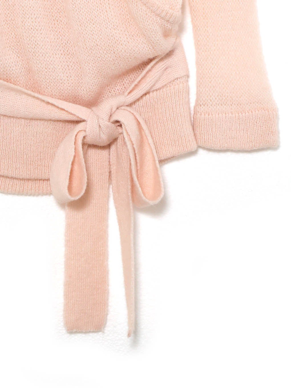 【本日発送】andmary Sheer loose knit tops pink ANDMARY】Sheer loose knit tops