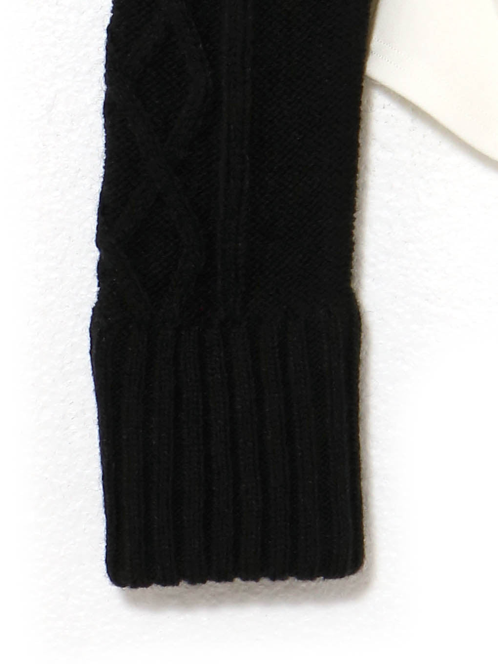 Mary logo cable knit set