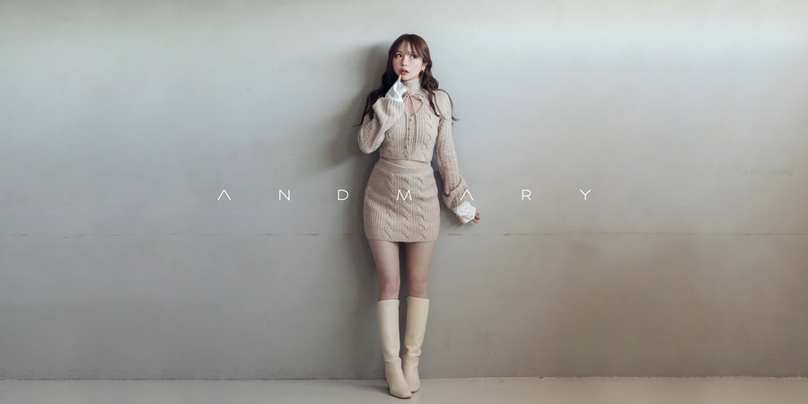 andmary アンドマリー Miffy boa setup セット/コーデ 