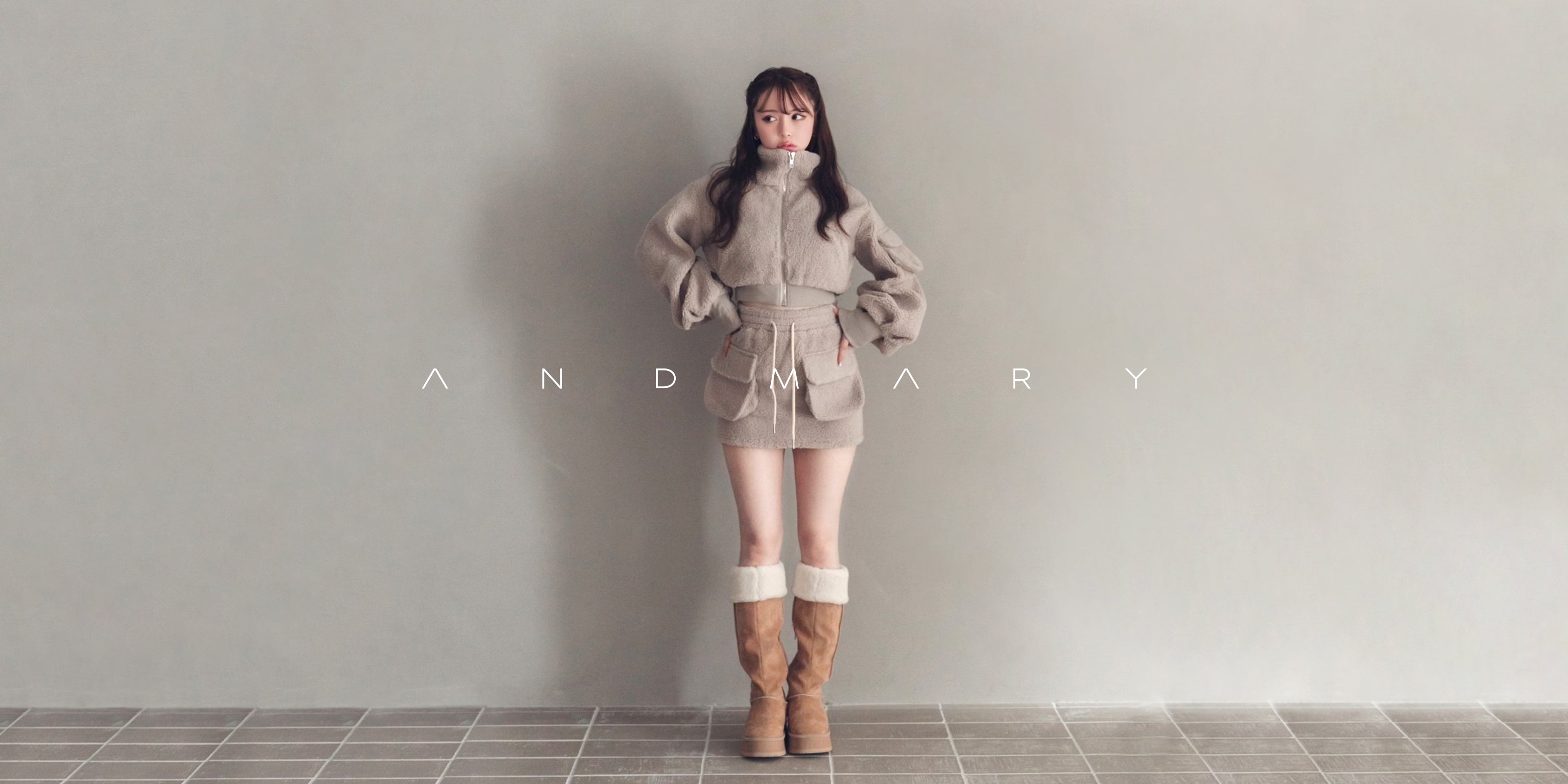 ANDMARY(アンドマリー) ノーラジャケットセット-