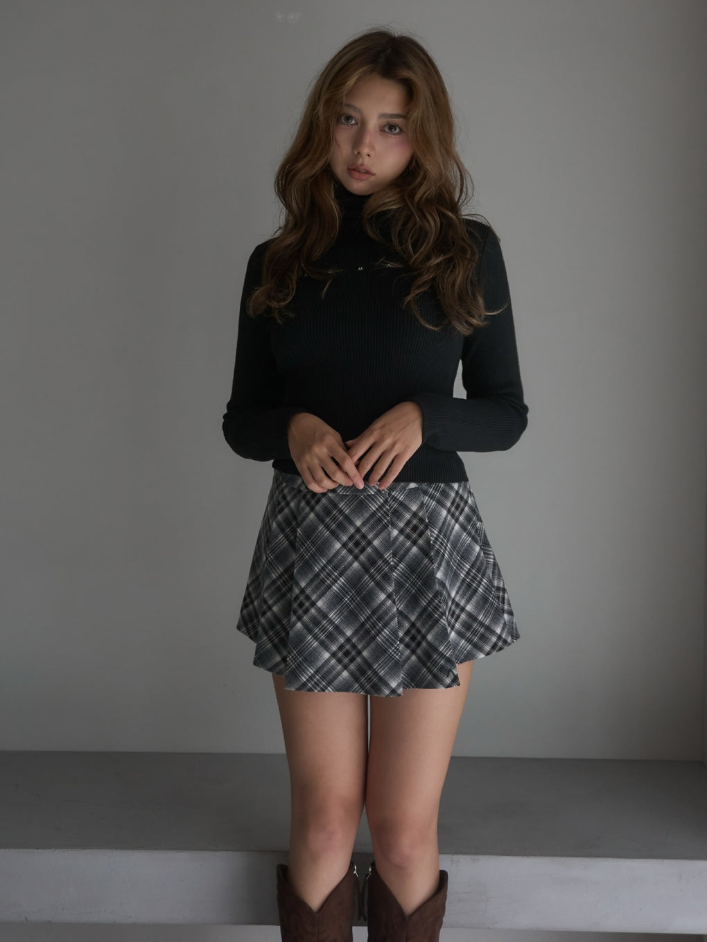 Mary turtle knit tops