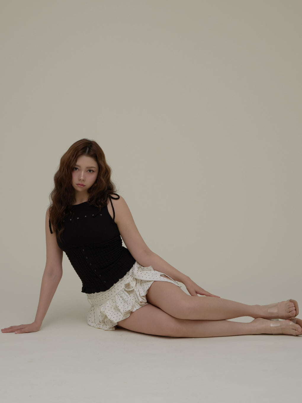 ANDMARY】Posey balloon mini skirt