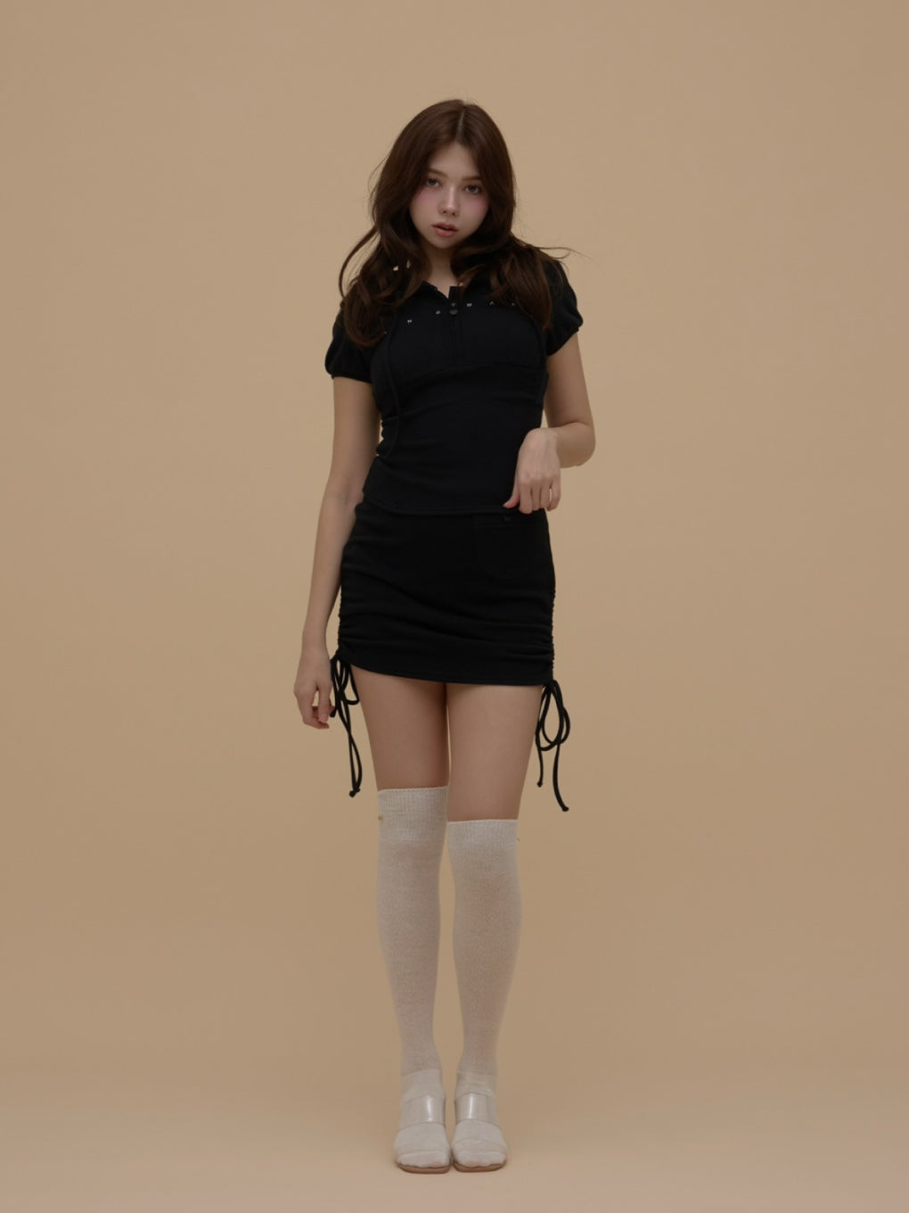 ANDMARY】baby knit knee high sox