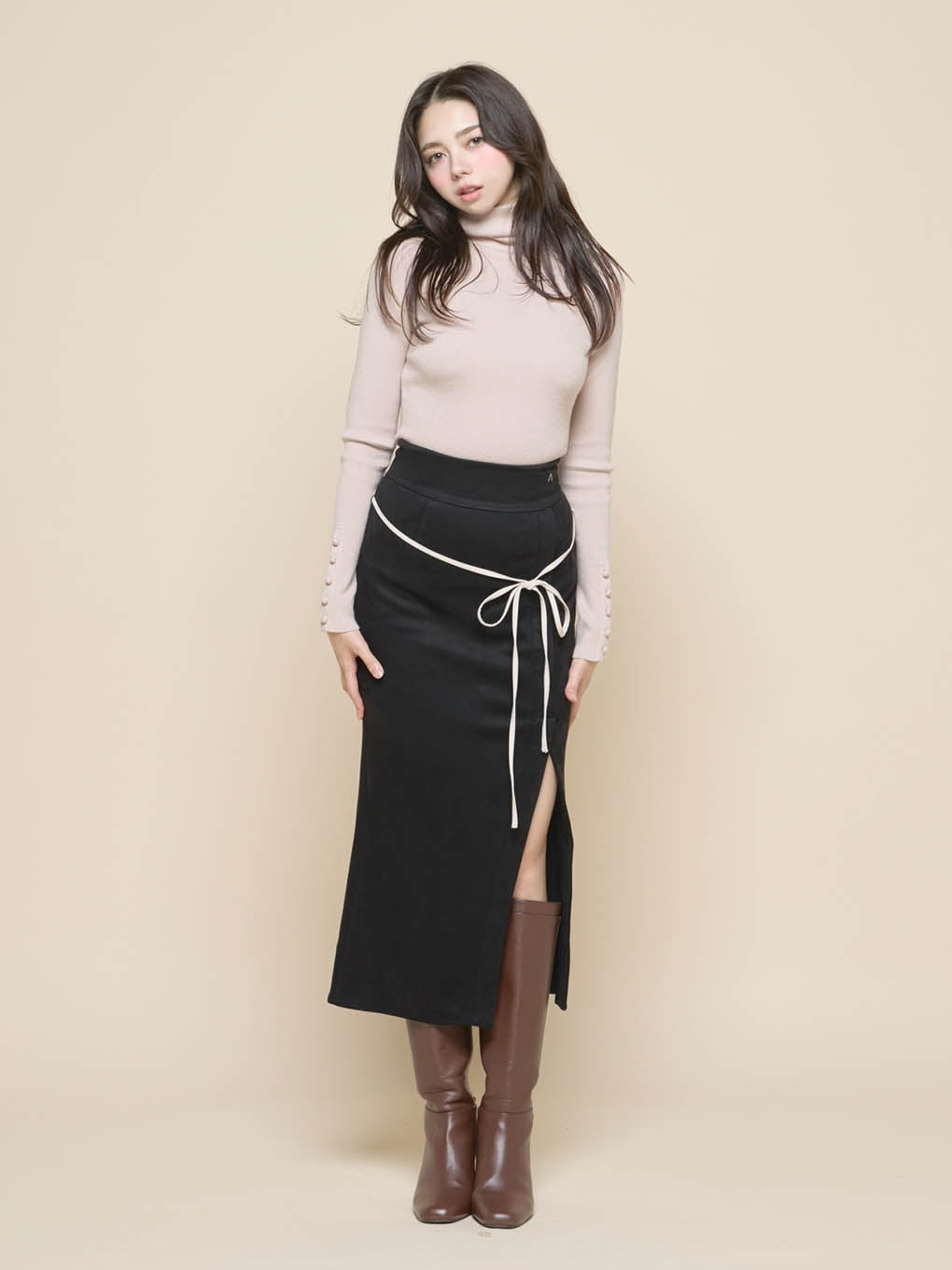 Ribbon mermaid skirt
