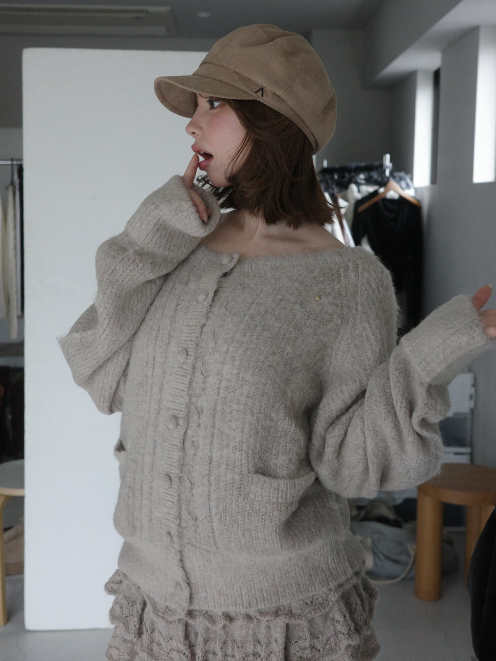Riri crochet knit set up