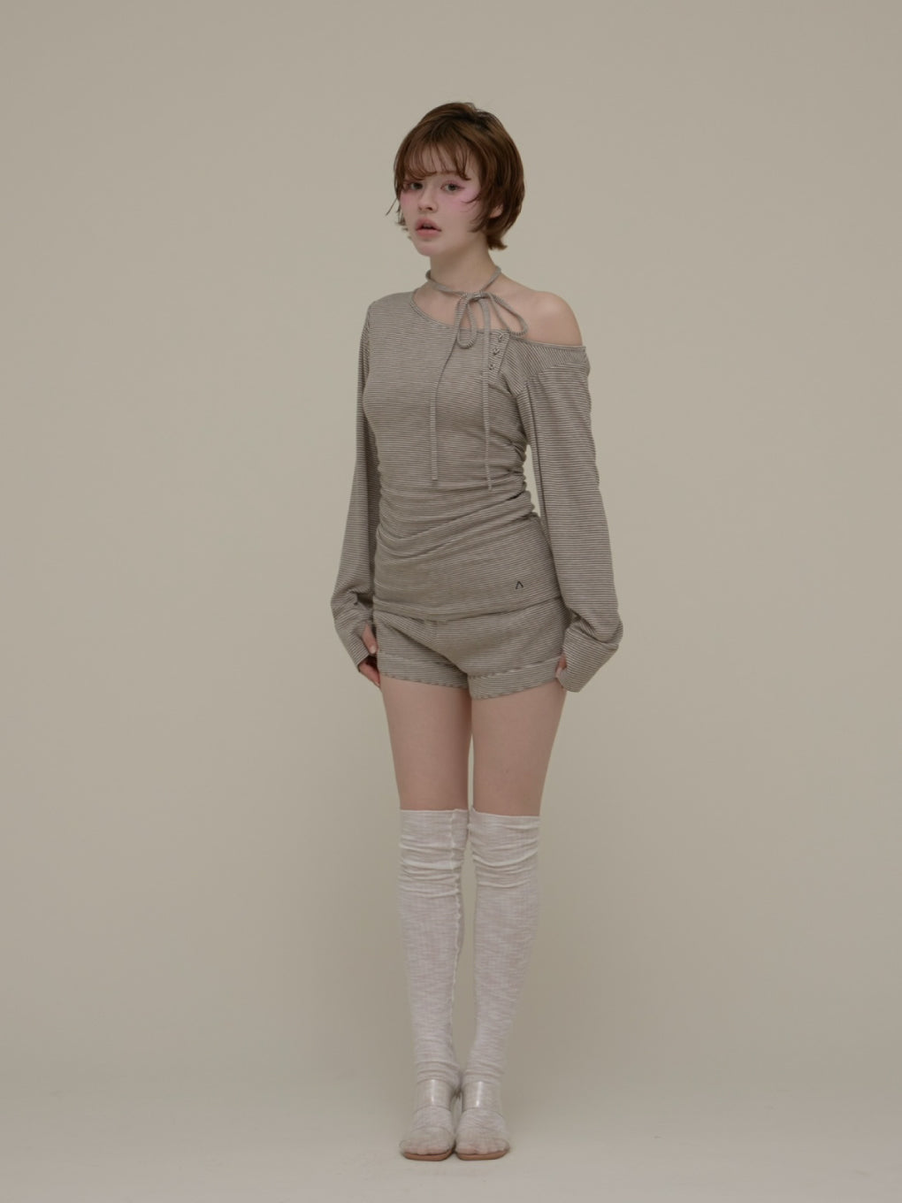 ANDMARY】Wendy oneshoulder set up
