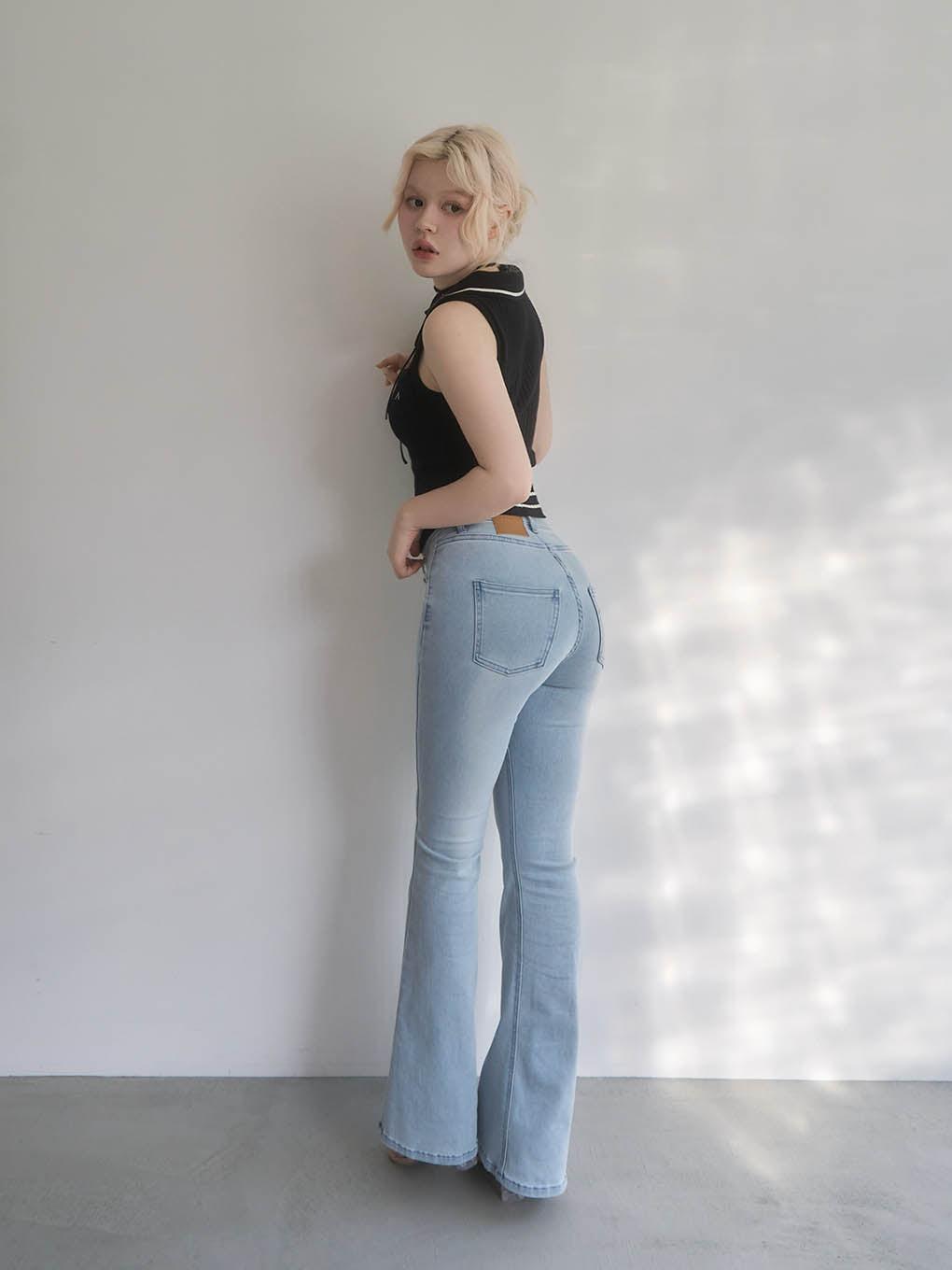 Baby ribbon denim
