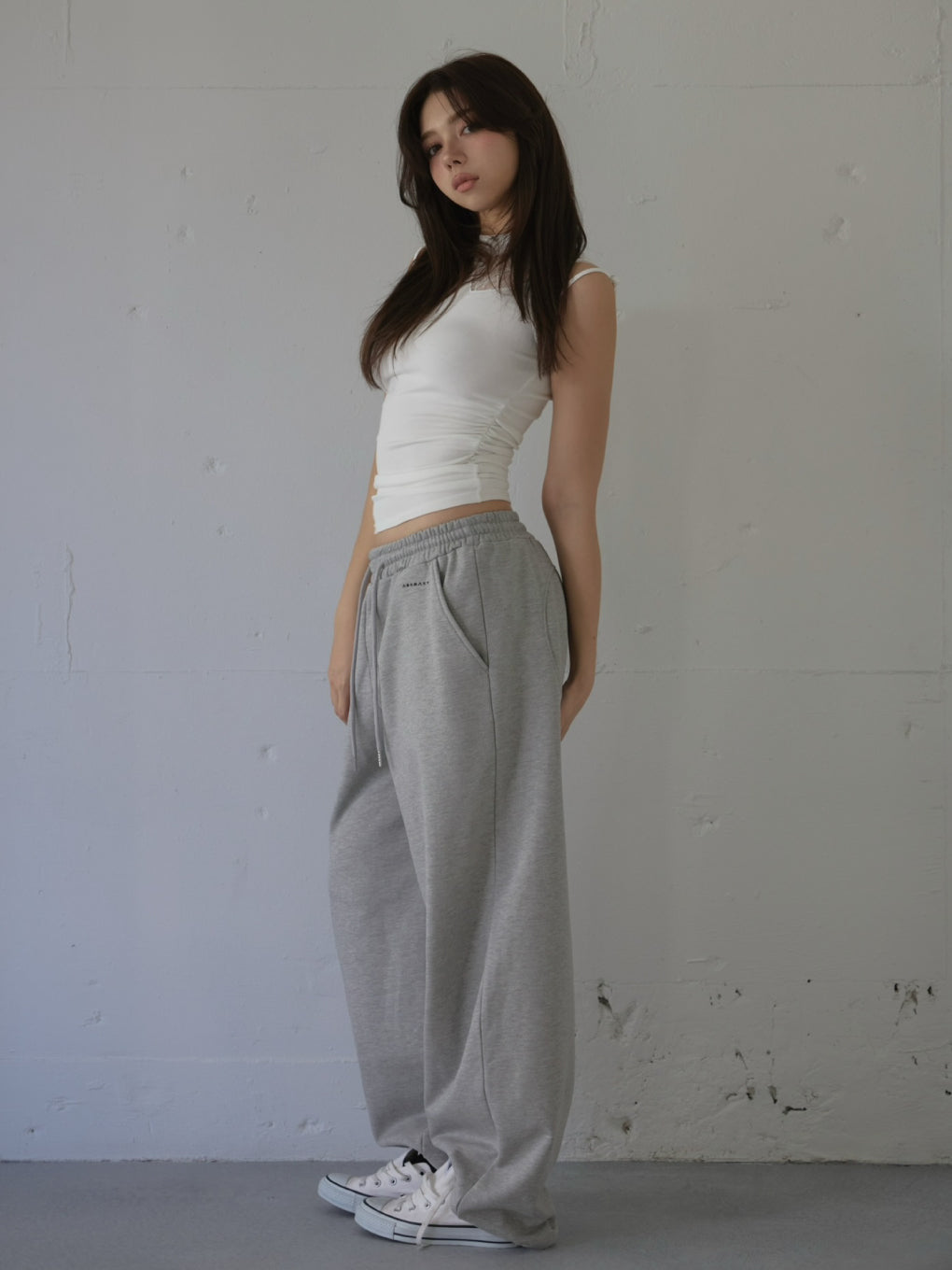 Heart hip sweat pants