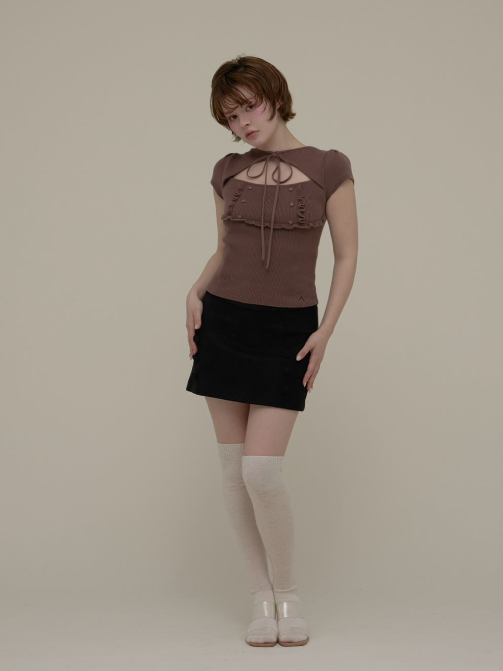 ANDMARY】Blair highwaist skirt ANDMARY】Blair highwaist skirt