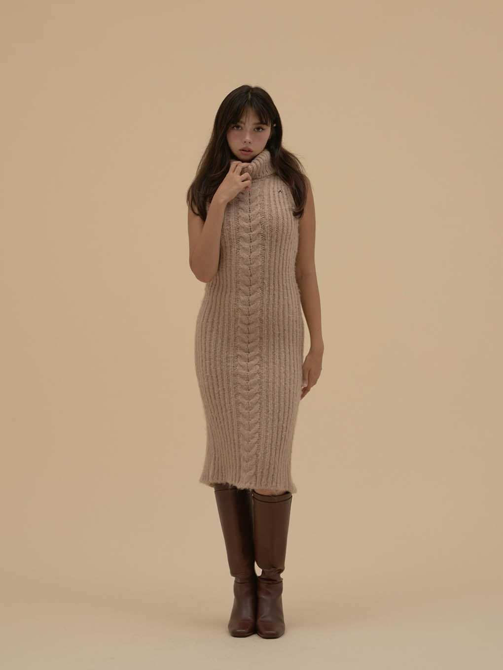Jose knit cardigan set dress