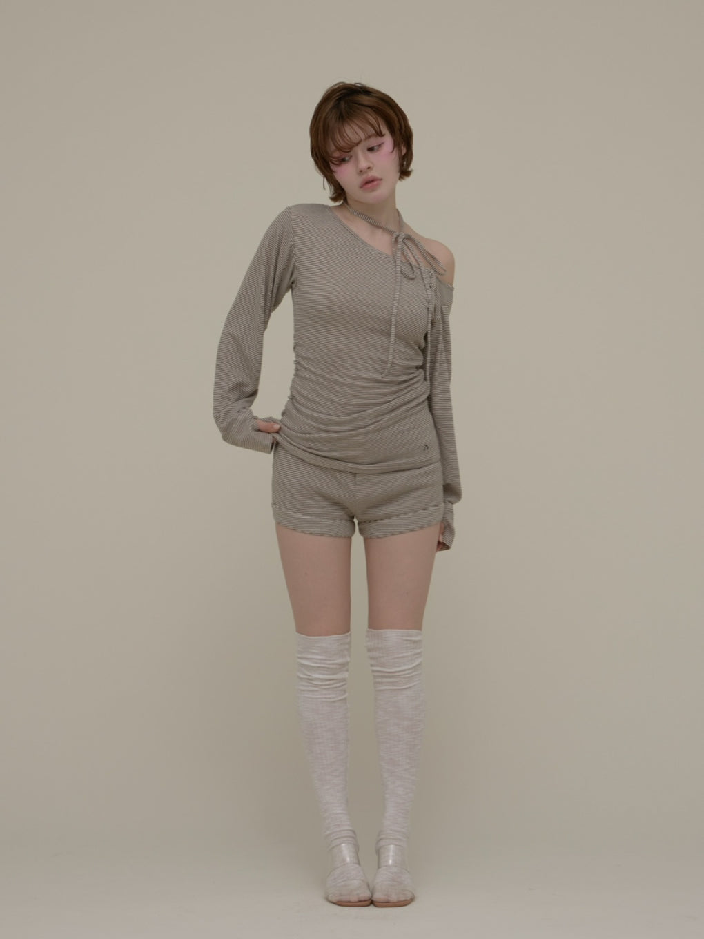 ANDMARY】Wendy oneshoulder set up