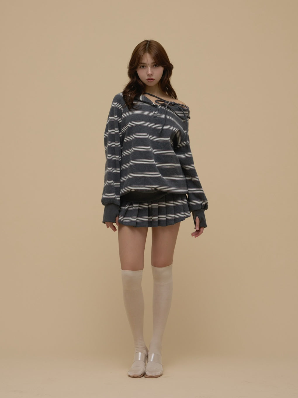 トップス andmary Connie loose set up AM1703 ANDMARY】Connie loose set up