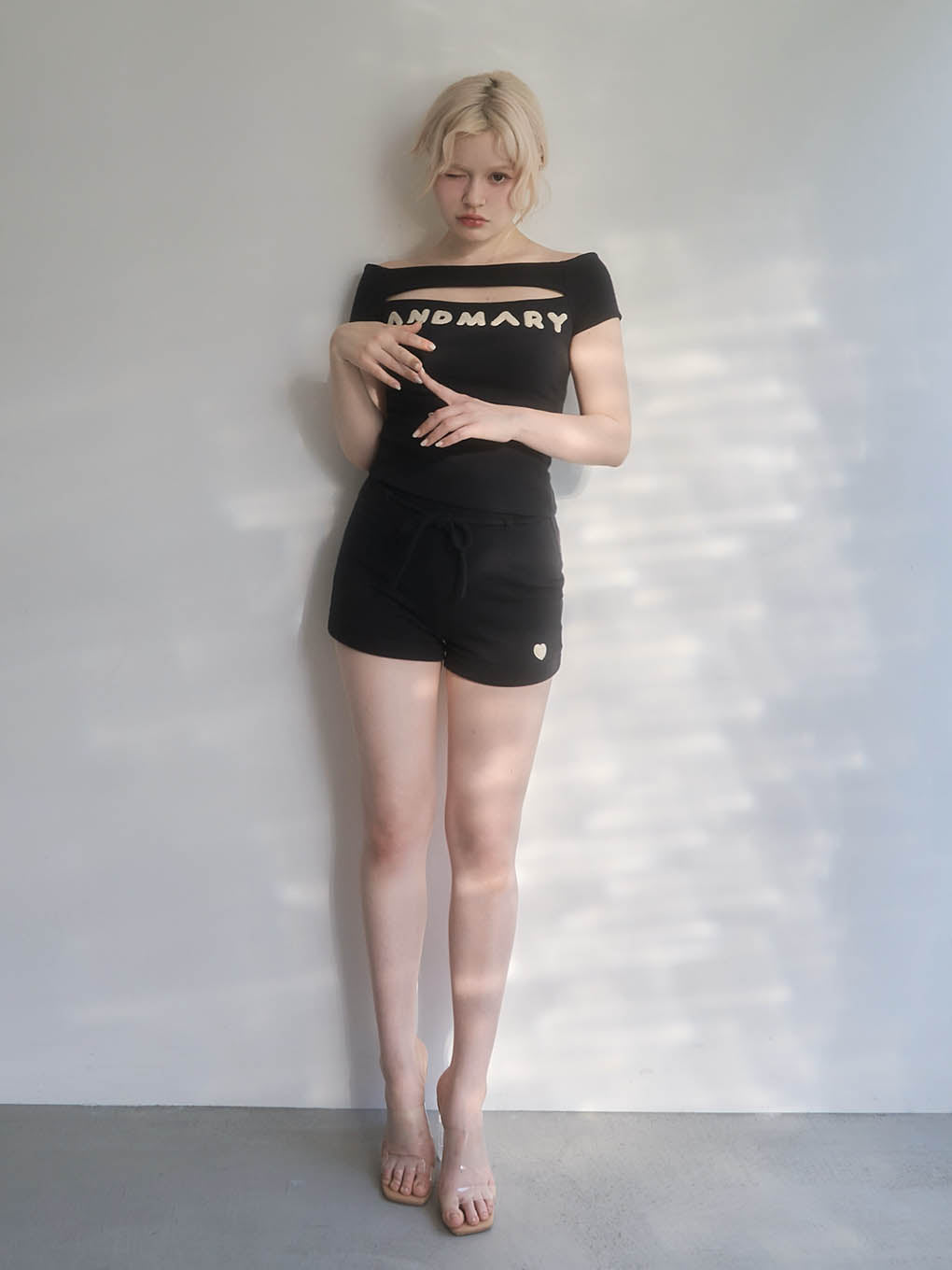 ANDMARY】Mary logo tops