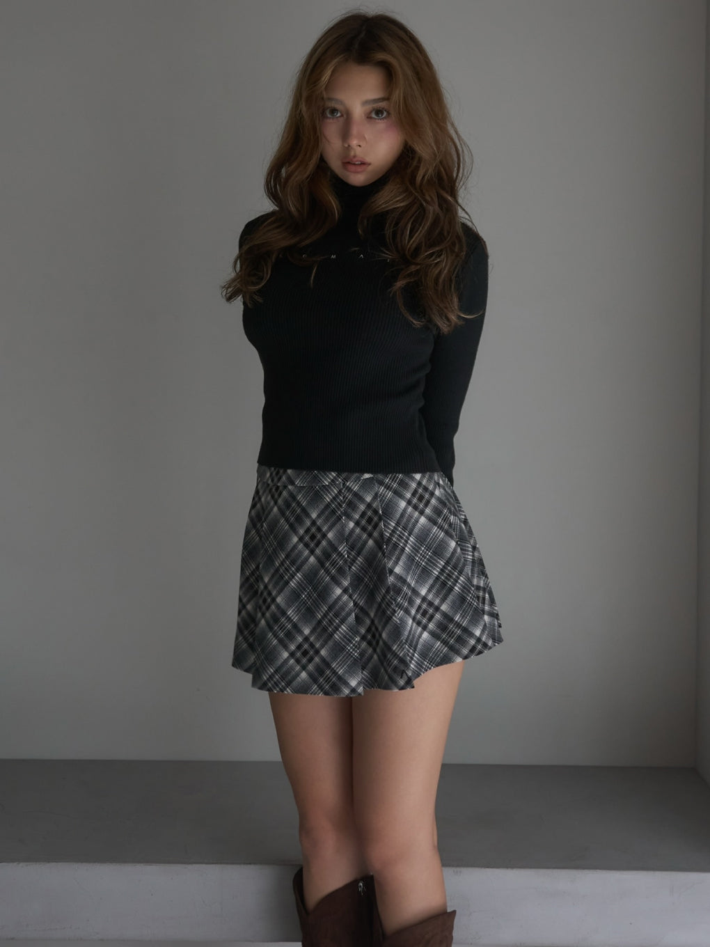 ANDMARY】Mary turtle knit tops