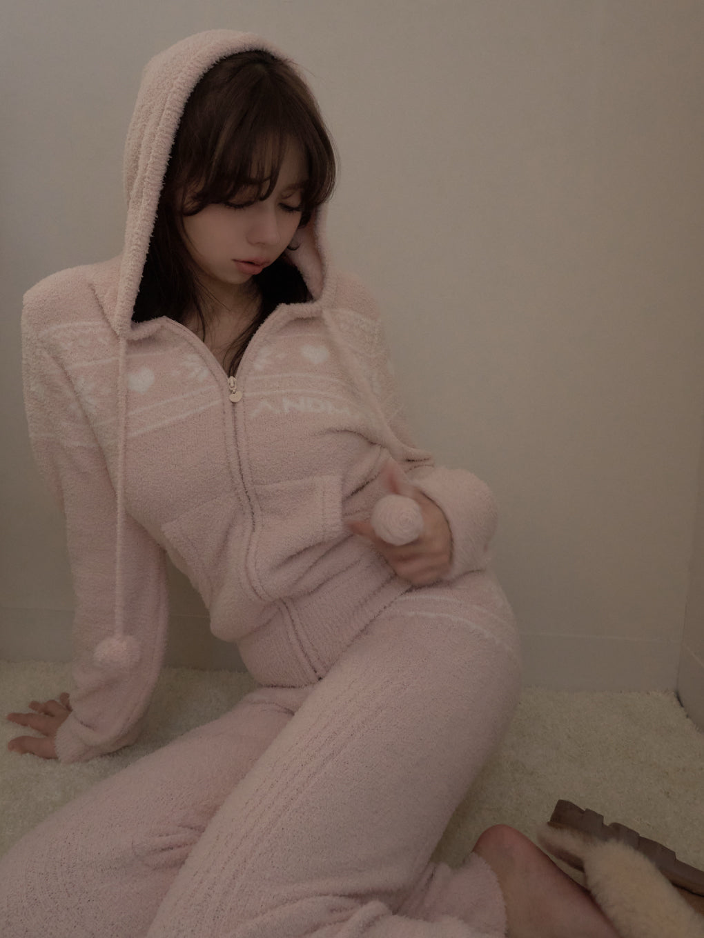 Eve knit nordic hoodie
