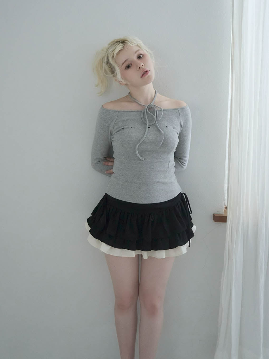 Mel gather skirt