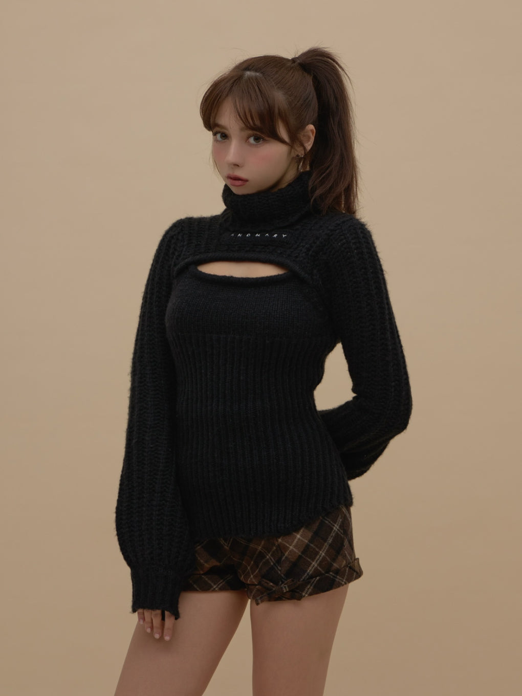 ANDMARY】Donna knit tops