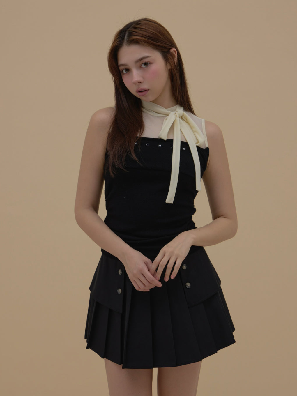 ANDMARY】Amy ribbon tops