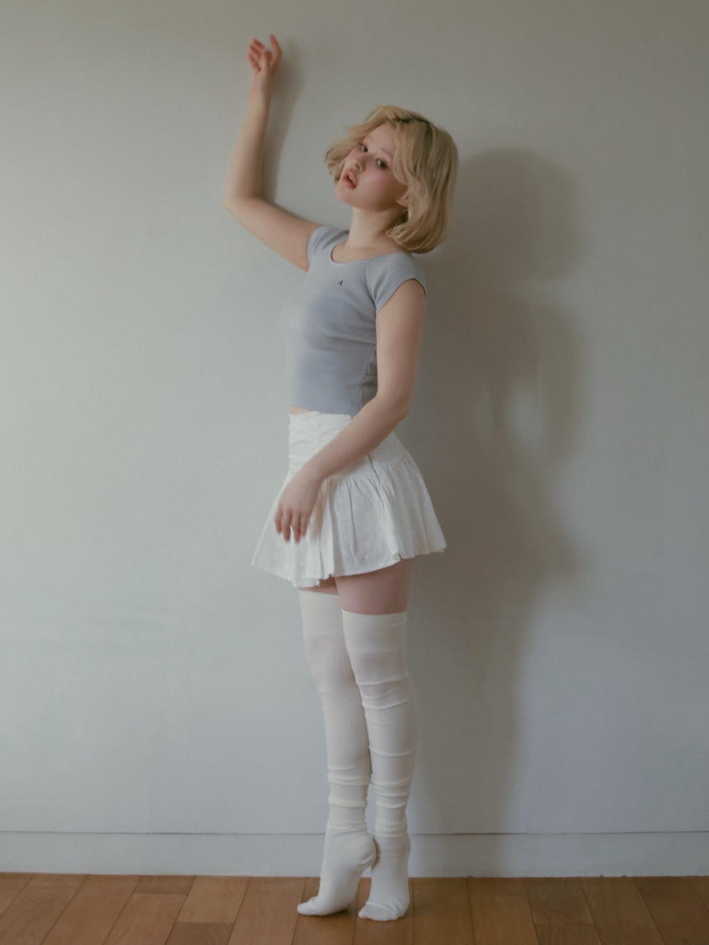 ANDMARY】Elle ribbon knit tops