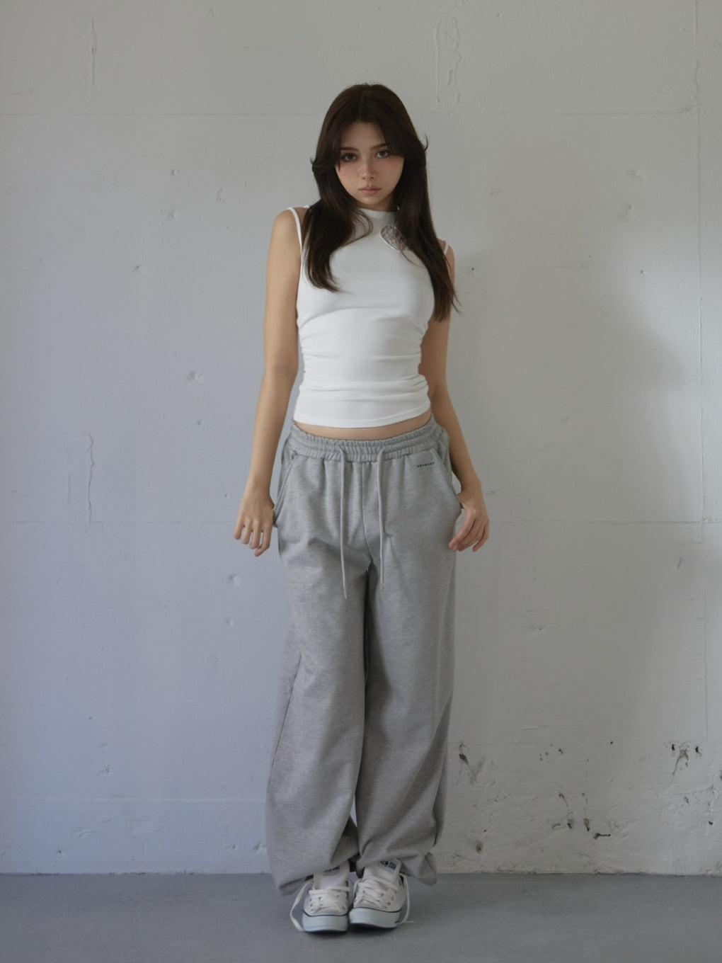 Nini lace tank ANDMARY アンドマリー ANDMARY】Nini lace tank