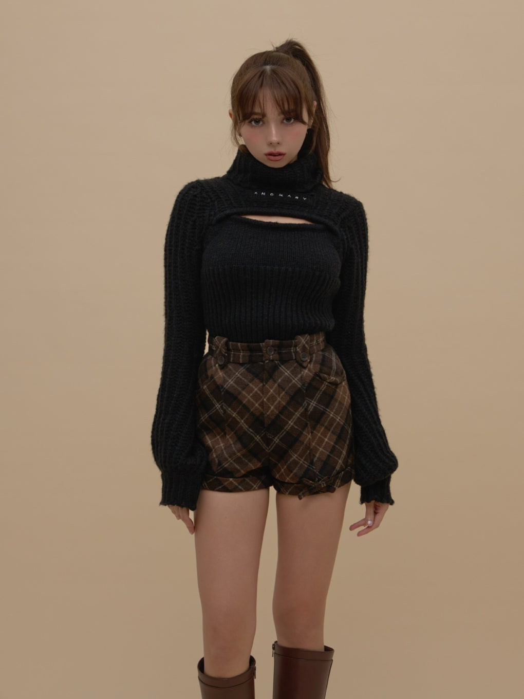 ANDMARY】Donna knit tops