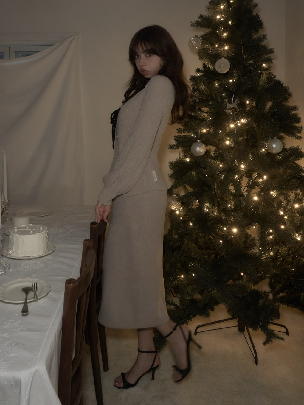 ルームウェア・パジャマ andmary Sugar knit cardigan andmary bebe Sugar knit cardigan