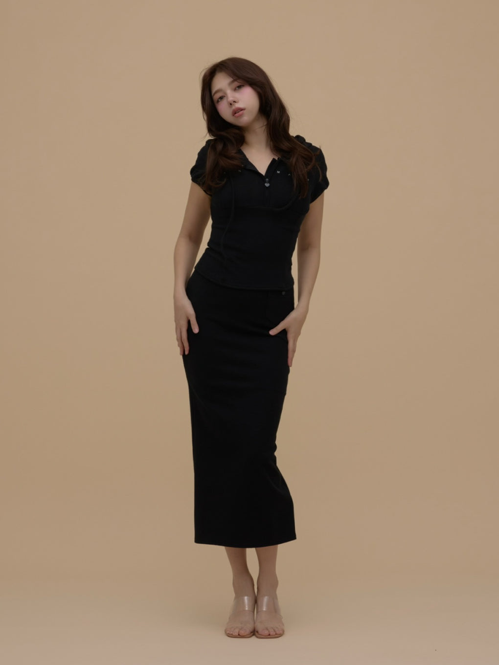 ANDMARY】Willow heart charm tops