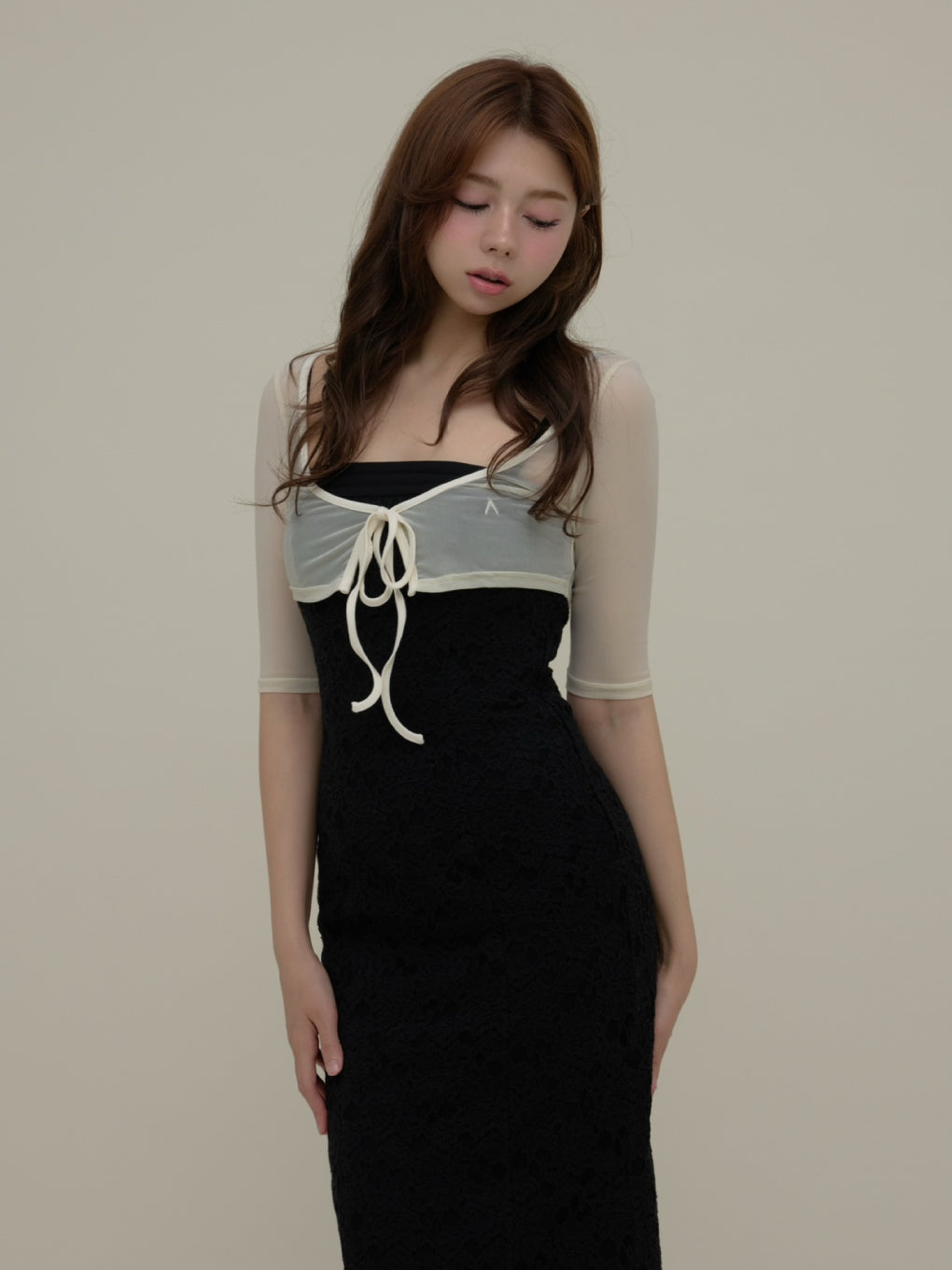 May lace long dress