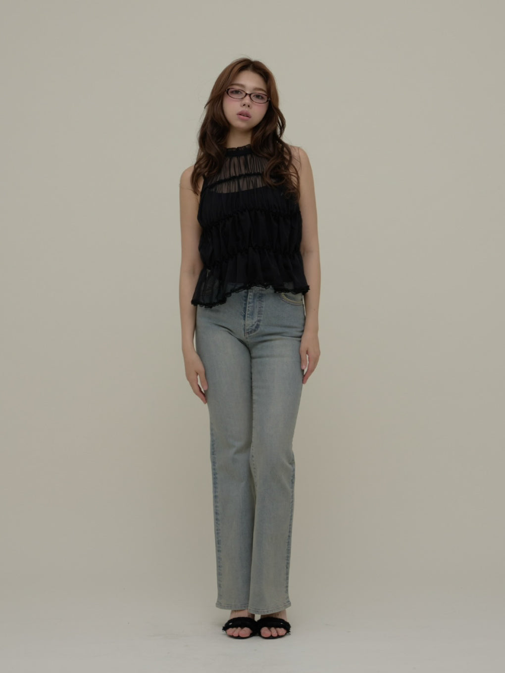 ANDMARY】Alice shirring tops