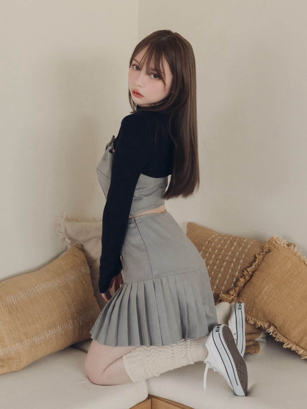 11,520円Karen knit set mini dress