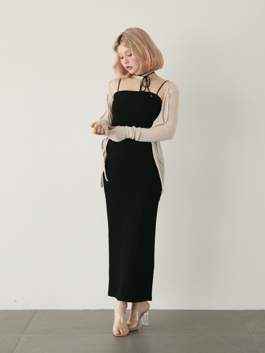 【andmary】 Heaven body dress ANDMARY】Fata body dress